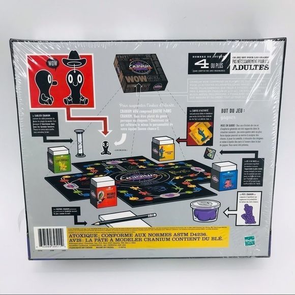 Nib CRANIUM Black Special Edition WOW En Francais - Picture 2 of 9